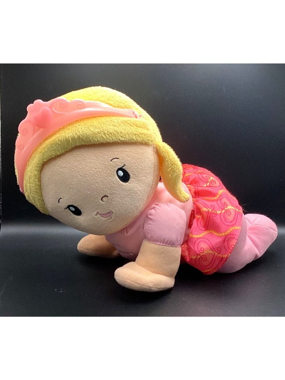 Fisher-Price Crawl Princess Doll Plush Toy - Touch & Music Sounds 2015 Doll